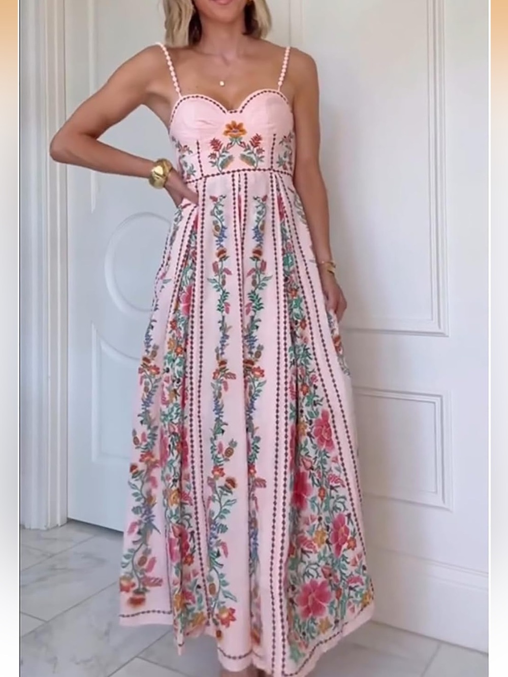 Sleeveless Long Dress